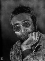 Music Portfolio - John Lennon - Graphite Pencil